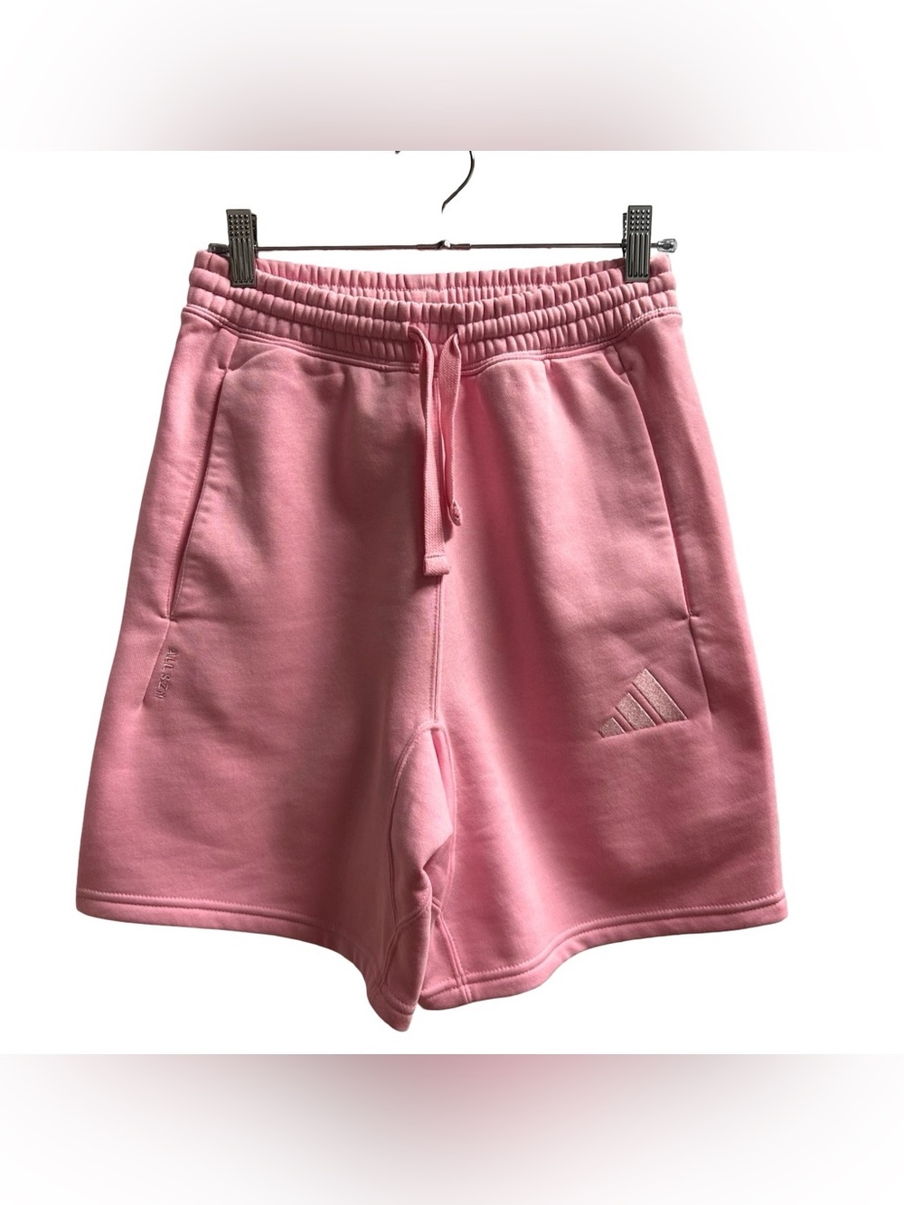 BRAND NEW - Pink Adidas All SZN Pink Fleece  shorts